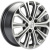 Khomen KHW 1610 6.5x16 5*114.3 ET46 DIA67.1 Gray-FP Литой