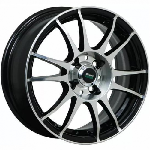 Megami MGM-3 6x15 5*100 ET38 DIA57.1 BKF Литой