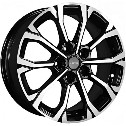 Khomen KHW 1605 6.5x16 5*112 ET46 DIA57.1 Black-FP Литой