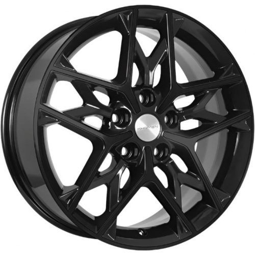 Khomen KHW 1709 7x17 5*108 ET50 DIA63.3 Black Литой