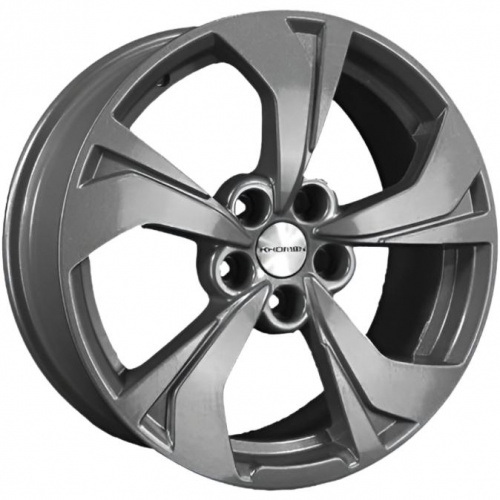 Khomen KHW 1724 7x17 5*114.3 ET48 DIA67.1 Gray Литой