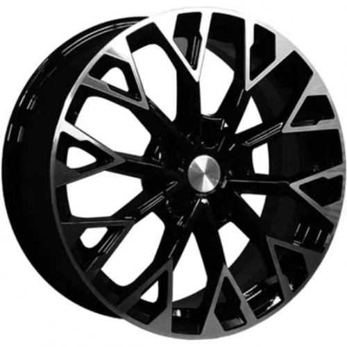 Khomen KHW 1718 7x17 5*114.3 ET40 DIA66.1 Black-FP Литой