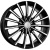 K&K Акцент 5.5x14 4*100 ET43 DIA60.1 Алмаз черный Литой